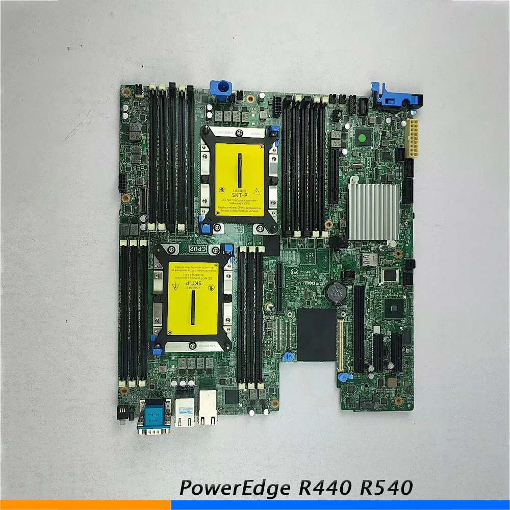 Original Server Motherboard For Dell For PowerEdge R440 R540 WKGTH N28XX NJK2F PRWNC 8CYF7 0X290 Perfect