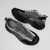 Golden Sapling 2025 Men's Casual Shoes Spring Summer Outdoor Hiking Sneakers Retro Splicing Leather Mesh Climbing Footwear Male 2