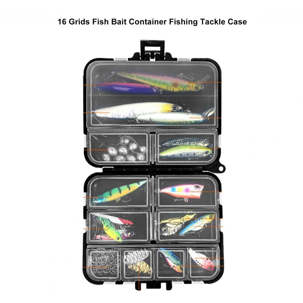 Delicate Lure Box Snap Buckle Classify Storing Compact Fishing