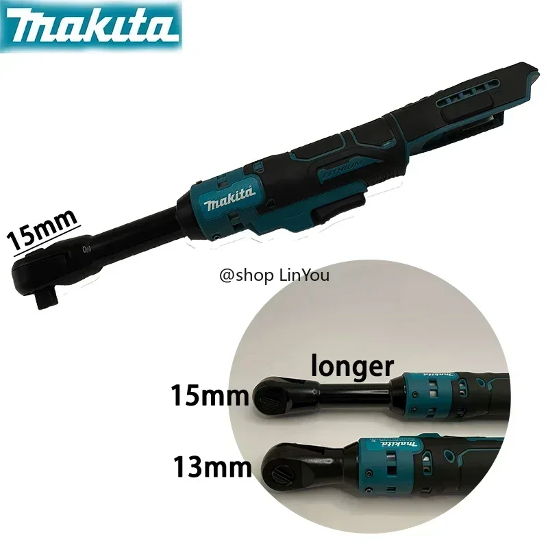 마키타 18V 10/13/15mm 브러시리스 라쳇 렌치 무선 드라이버 다기능 가변 속도 파워 렌치 전동 공구