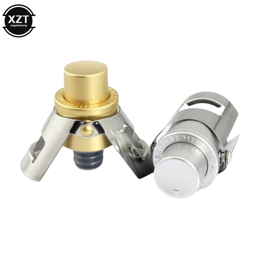 Vacuum Champagne Stopper Pressure Pump Keep Fizz Bubbly Prosecco Cava Sparkling Wine Bottle Plugs Sealer Silicone Caps