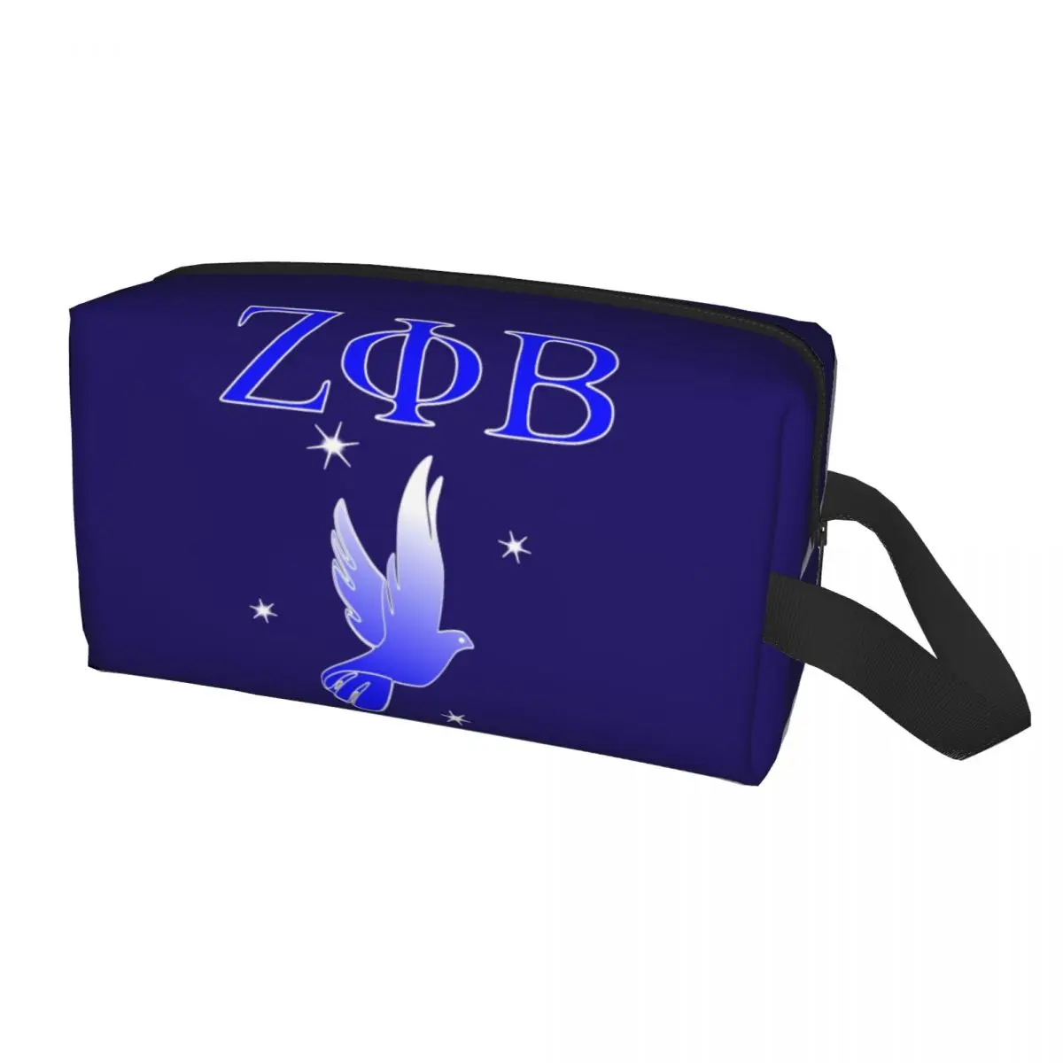 

Женская косметичка Zeta Phi Beta и 5 звезд, органайзер для косметики, женский косметический набор