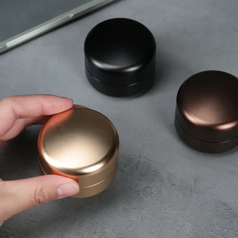 Tea Tin Box Mini Aluminum Alloy Tea Can Jar Metal Box Sugar Coffee Caddy Organizer Waterproof Moisturized Travel Portable Container tea tin box tea canister
