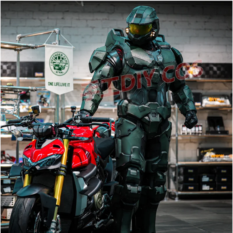 New Guardians Master Halo Chief Sergeant Cos Clothing Full Body Real