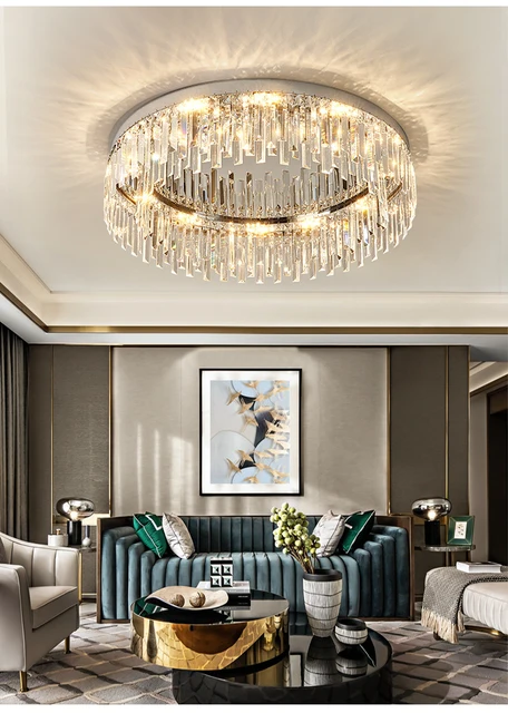 リモコン付きモダンなLEDクリスタルシーリングライト リモコン付きモダンなLEDクリスタルシーリングライト 【公式通販】