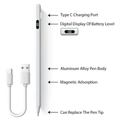 Enhanced Stylus Pen for iPad and Apple Pencil (WHITE)