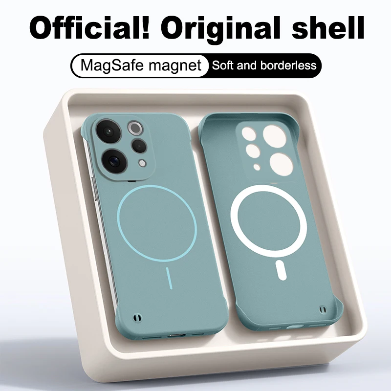 Ultra Thin Shockproof Frosted Hard PC Case with Wireless Charging Compatibility