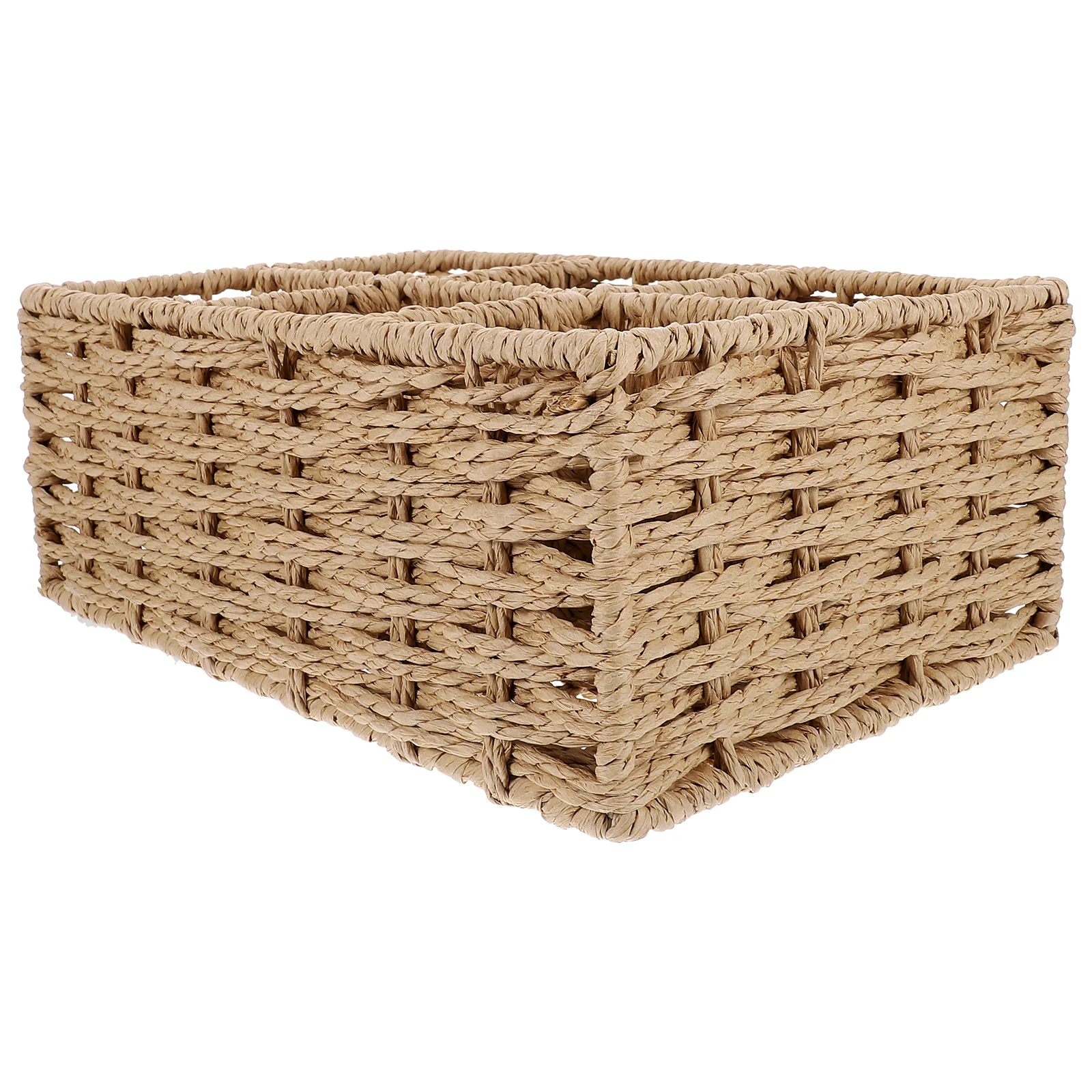

Hexagon Grid Storage Box Home Supply Small Items Holder Hamper Natural Jewelry Sundries Organizer Iron
