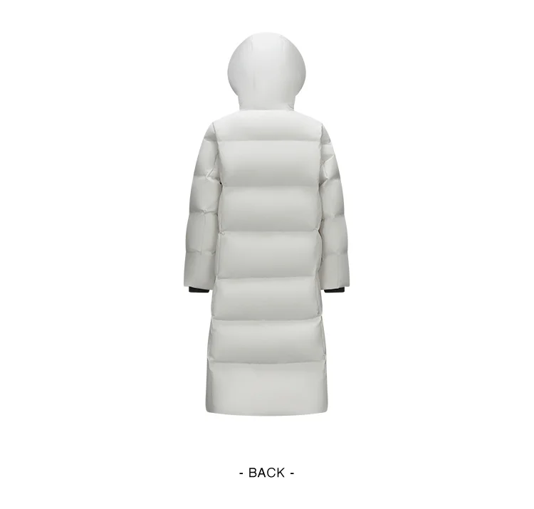 Down Jacket Women Long Length New Winter Goose Down Women's Clothing Warm Outerwear Jacket