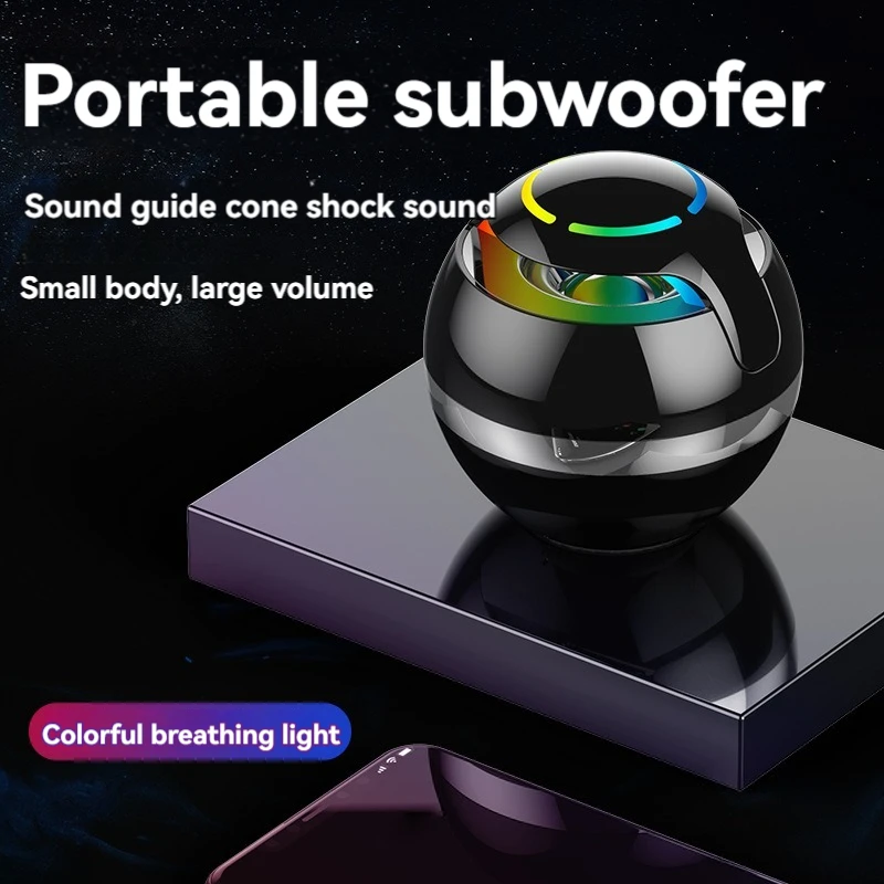 Globe-Bluetooth-Speaker-2024-New-Colorful-Breathing-Lights-Flash-With ...