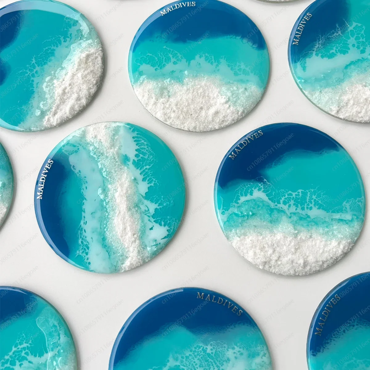 몰디브 수제 냉장고 자석 ? 테일 비치 아일랜드 창의적인 여행/결혼식 기념품 선물, 맞춤형 자석 기념품