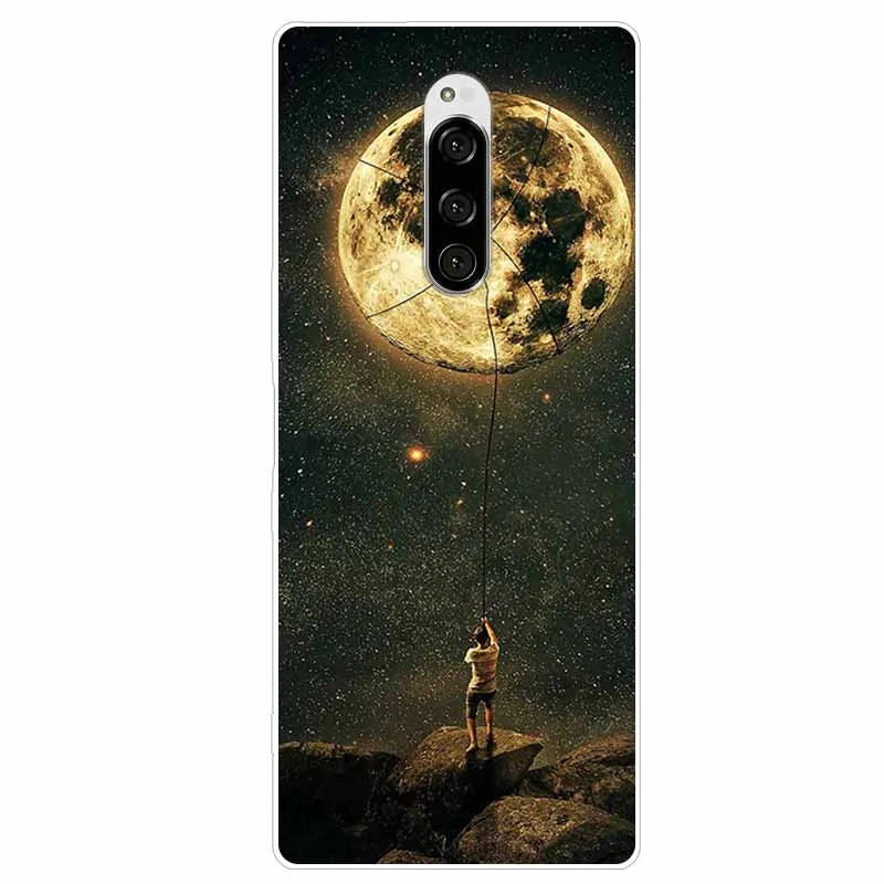 Cute Fashion Clear Soft TPU Phone Cover with Floral Design
