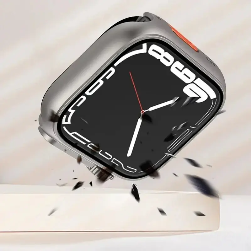 Glass+Case for Apple Watch 46mm 44mm 45mm 41mm 40mm 38mm 42mm Screen Protector Change Ultra Bumper iWatch Series 10 9 8 7 SE 6 5 - Image 4