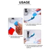 Toothpaste Squeezer Caps Silicone Self Closing Toothpaste Bathroom Dispenser Pump Topper Supplies Toothpaste Squeezer Tube 4