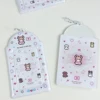 1pcs Photo Card Holder Keychain Id Badge Holder,3 Inch Photocards Holder Protective Sleeves Id Case Holder 3