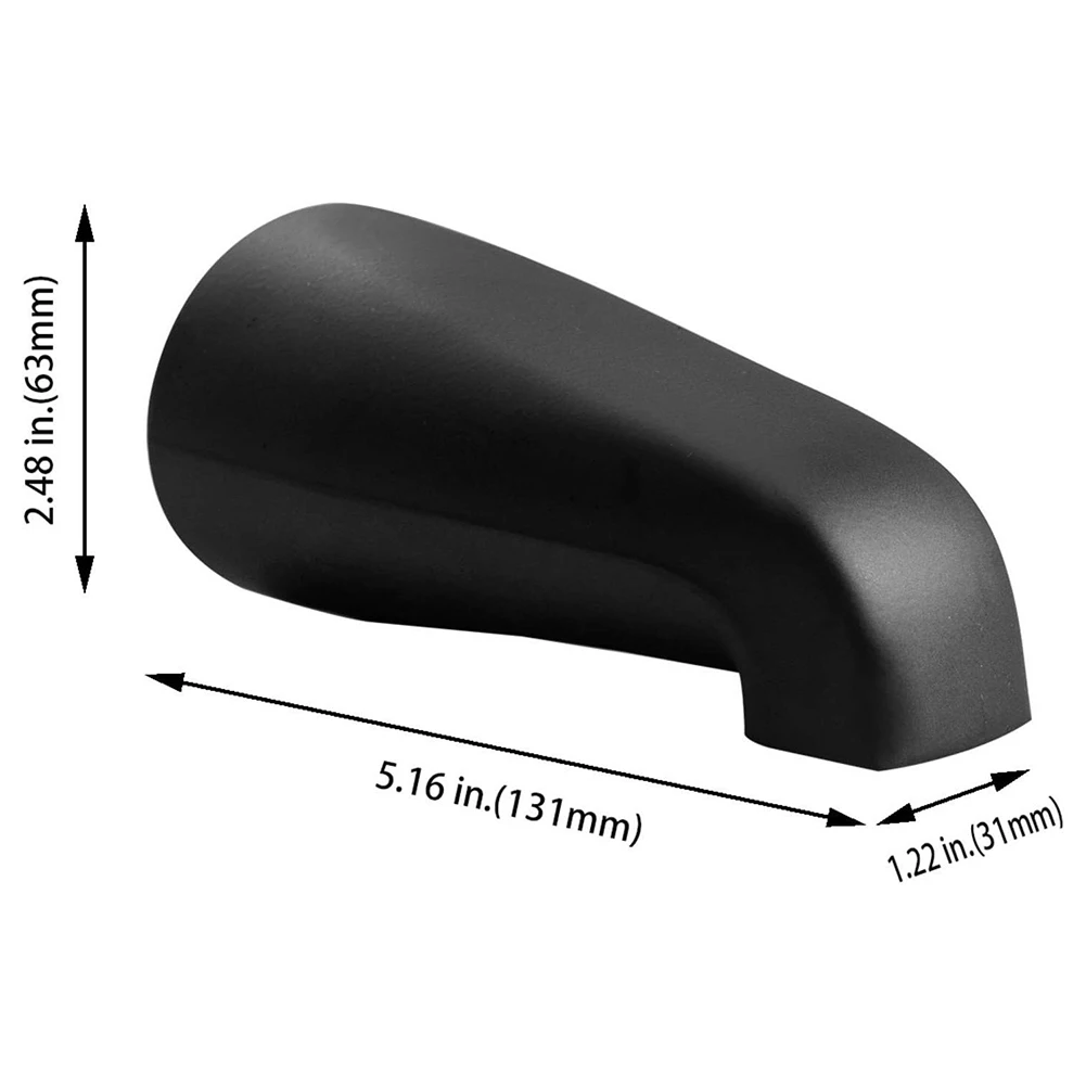Tub Spout Faucet Replacement Water Flow Zinc Alloy Basin Mixer Bathroom Accessories Bathtub Tap Home Improvement 4