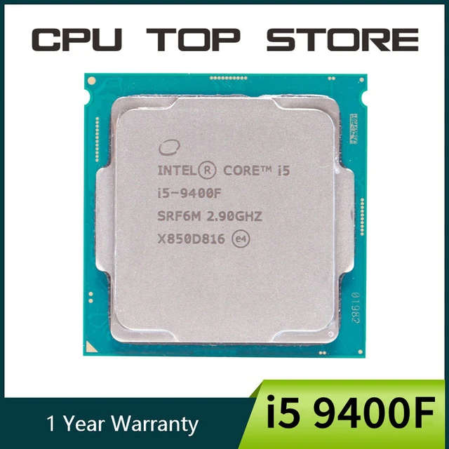 Used Core i5 9400F 2.9GHz 9M Cache Six-Core 65W CPU Processor