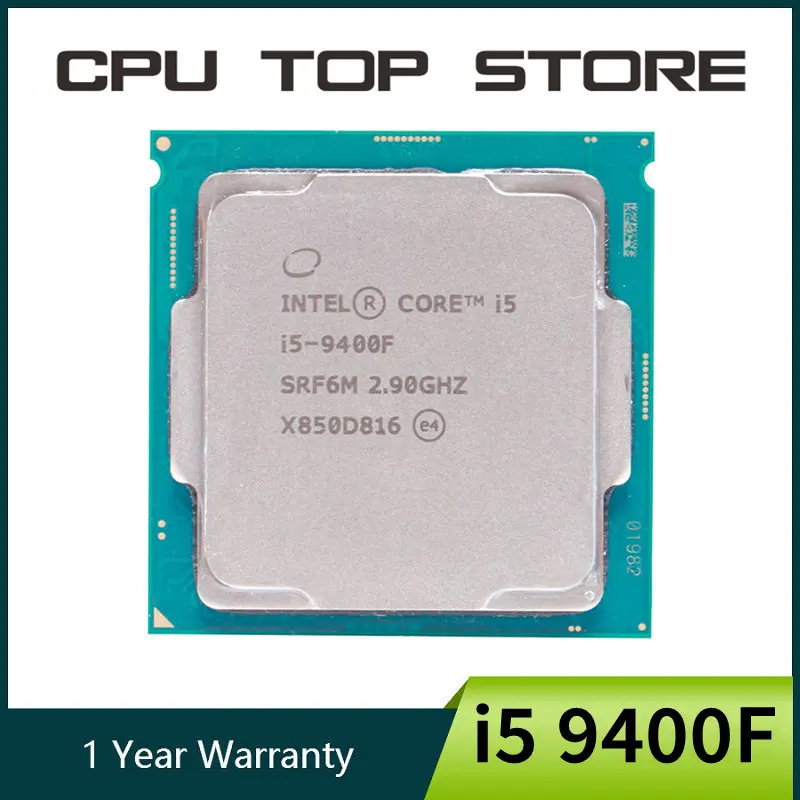 Usado intel core i5 9400f 2 9ghz 9m cache quad core 65w processador