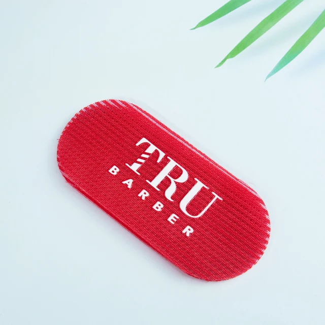 2Pcs/Set Barber Hair Gripper Hair Sticker Tape Hair Holder Hairpin Hair Styling Tools Hair Accessories Salon Hairdressing Tool Red