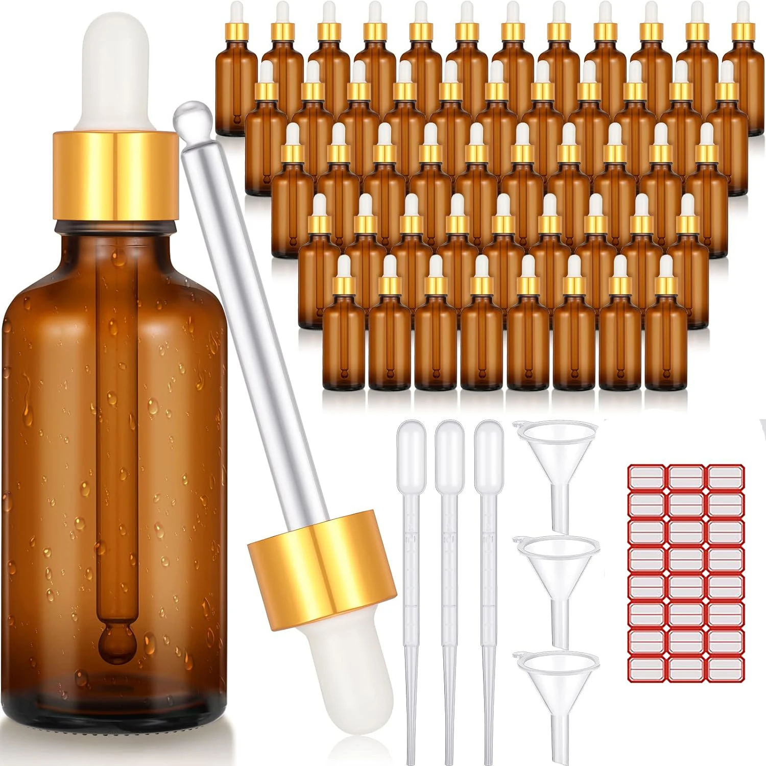 2pcs 5ml~100ml Amber Glass Drop Bottle Bulk Liquid Reagent Pipette Bottle with Eye Dropper Container for Essential oil Aromath four tubes shisha hookah glass made high quality hookah shisha bottle pipe bulk price for lounge