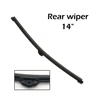 Wiper LHD RHD Front Wiper Blades For Porsche Cayenne 2010- 2017 Windshield Windscreen Front Window 26"+26"+14" 3