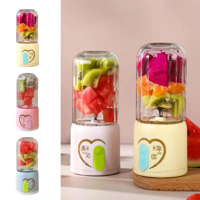 

Портативный блендер, беспроводные перезаряжаемые блендеры для фруктового сока, электрический ручной персональный блендер для напитков для кухни, дома, путешествий