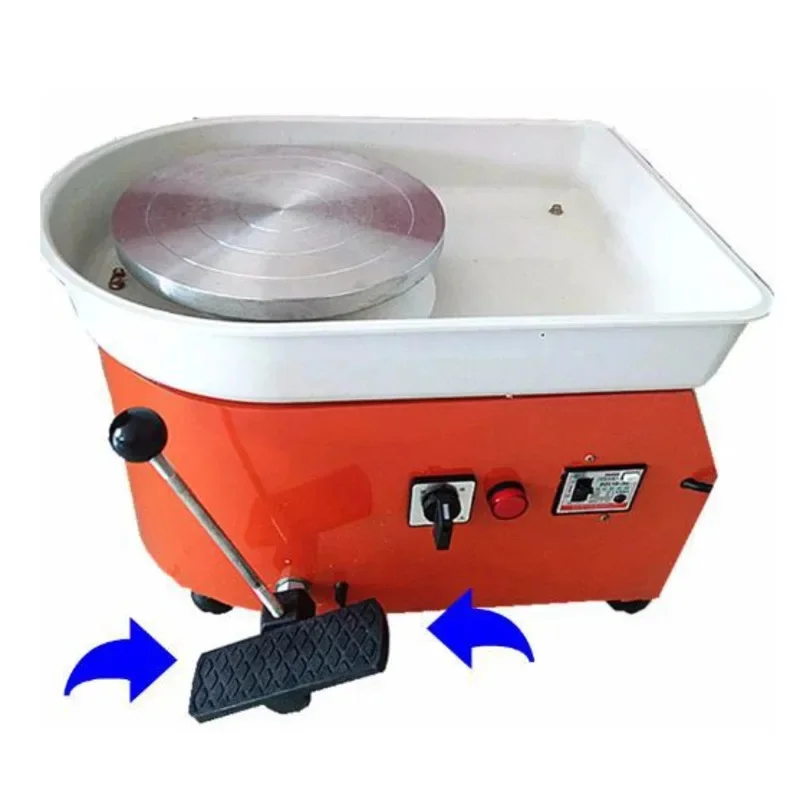220V Pottery Wheel Machine Ceramic Art Machine Electric Drawing With 25CM Turntable School Pottery Household