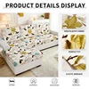 Stretch Sofa Seat Cushion Cover Furniture Protector Slipcover Sofa Covers for Living Room Soft Flexibility with Elastic Bottom 6