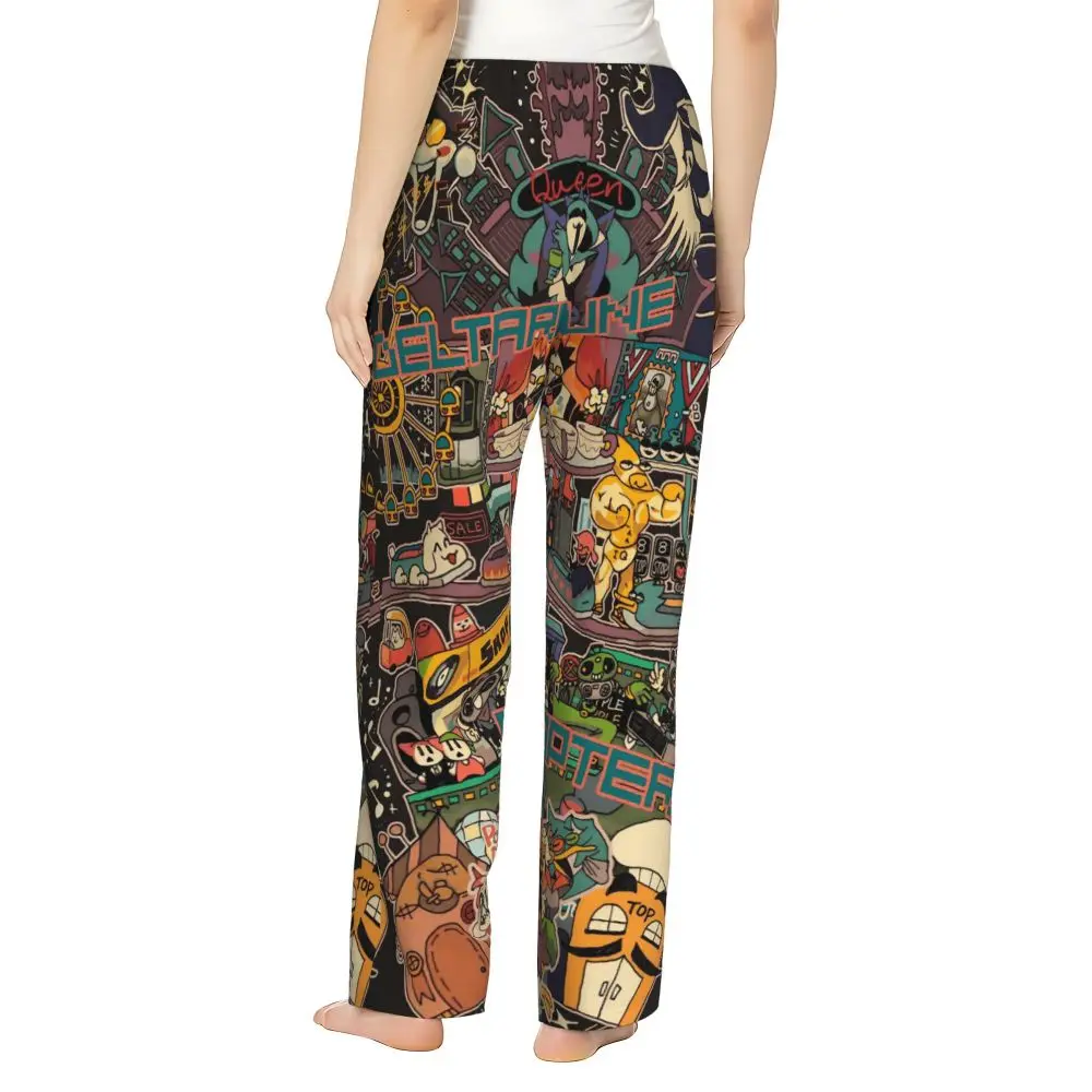 Deltarune pyjamabroek voor dames comfortabele lounge broek_voghion.com