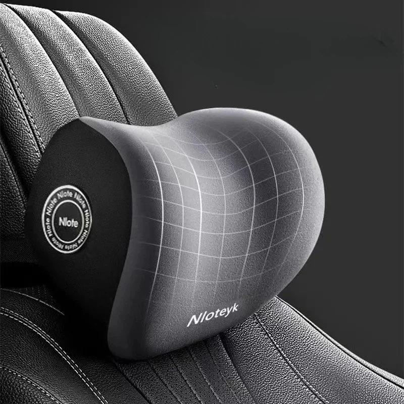 Car Lumbar Headrest Car Neck Pillow Car Cushion Backrest Lumbar Cushion Easy To Carry Memory Foam Lumbar Support Pillow 3