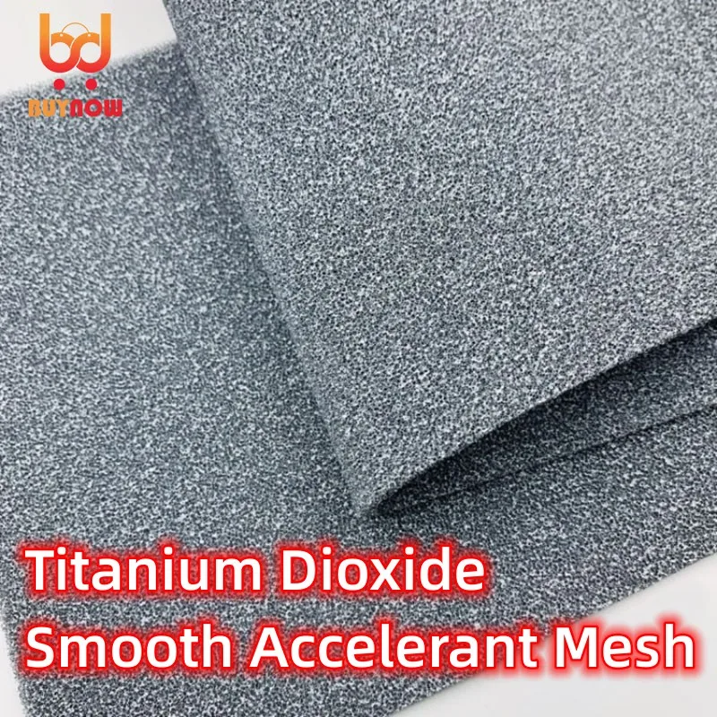 

Environmental protection box sterilization and odor removal titanium dioxide photocatalyst filter cotton polyurethane sponge