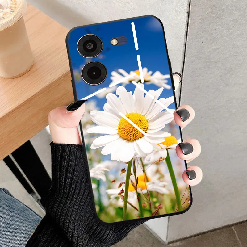 Black Soft Silicone TPU Protective Phone Case with Bumper Shell Coque