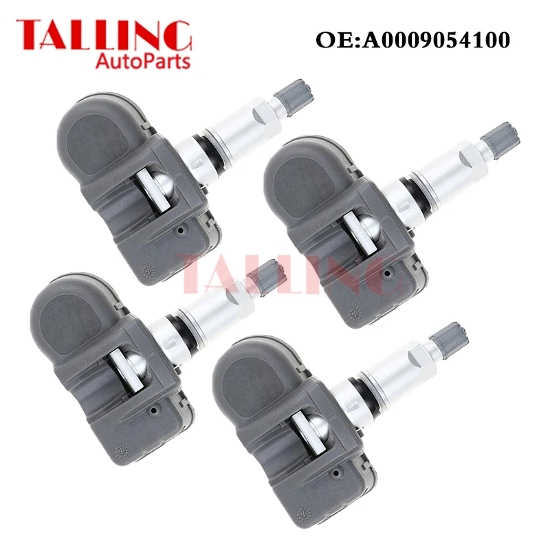 4PCS A0009054100 TPMS Tire Pressure Monitoring System Sensor For