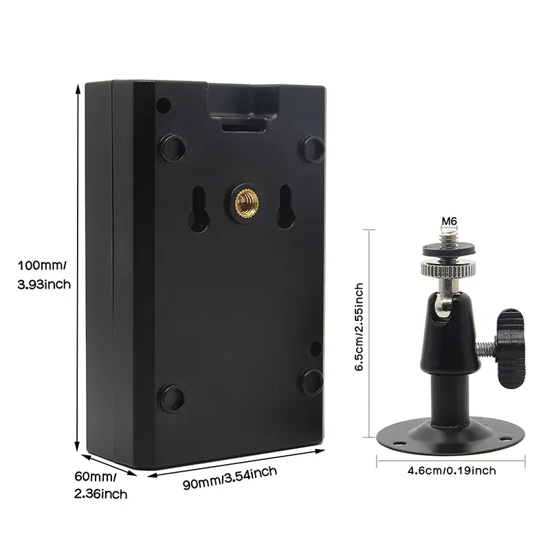 Raspberry Pi 4B 3B+ Camera Case DIY Network Camera with Metal Rotating Bracket image 4