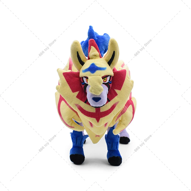 Cute Pokemon Plush Toys Zamazenta Zacian Stuffed Animals