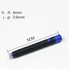 Hero 2.6mm Fountain Pen Ink Capsule 6PCS/Set Black Blue DarkBlue Large bore 5
