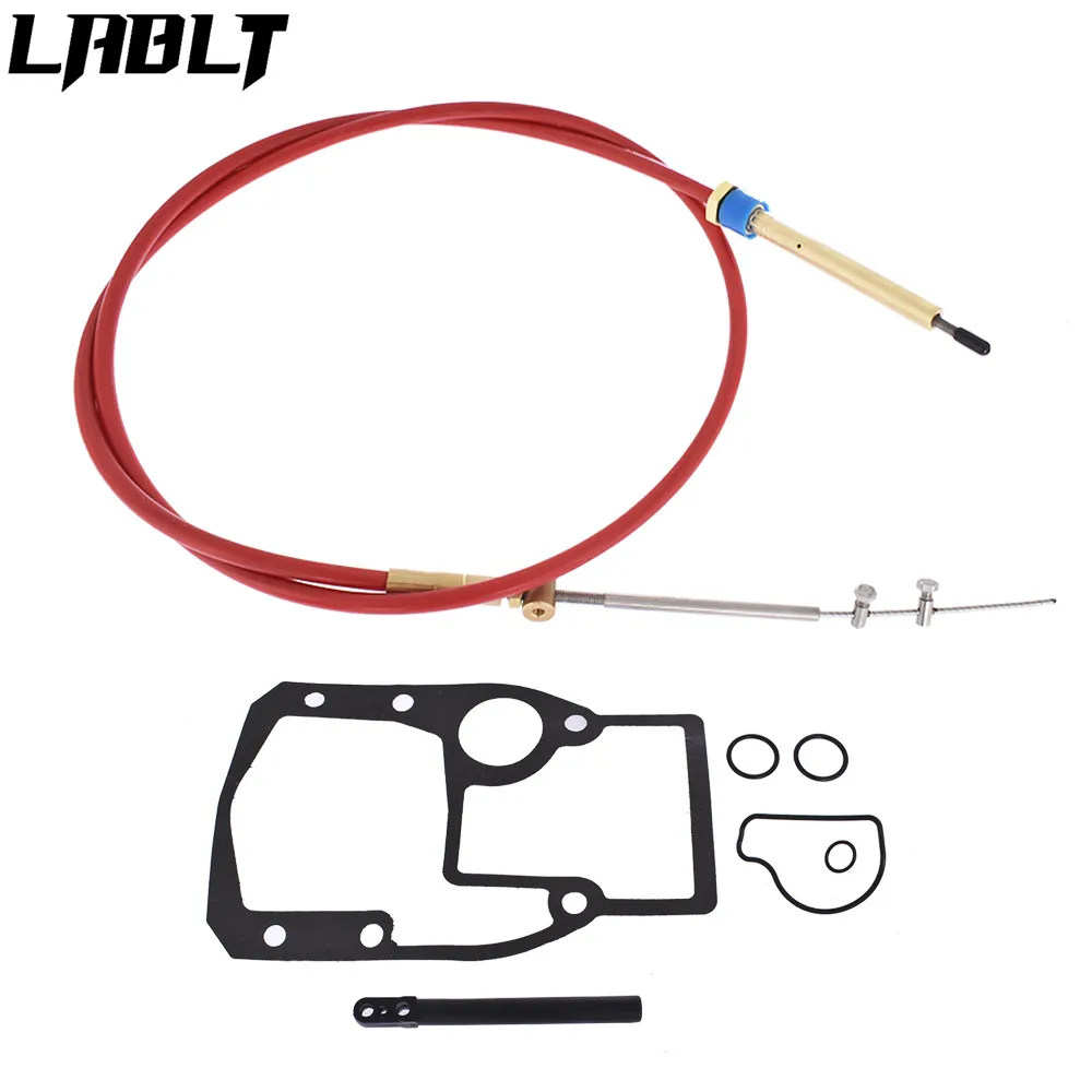 fit for omc cobra sterndrive replaces 987661 986654 lower shift cable assembly Lower Shift Cable Assembly kit for OMC Cobra Sterndrive Replaces 987661 gasket