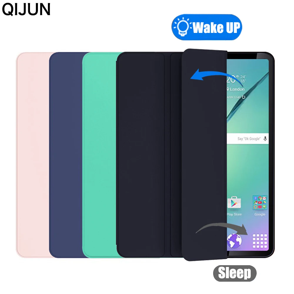 Custodia Ultra Sottile Per Samsung Galaxy Tab S2 9.7 T810 T815 Custodia Per Tablet Con Spegnimento Automatico Per Tab S2 8.0 T710 T715