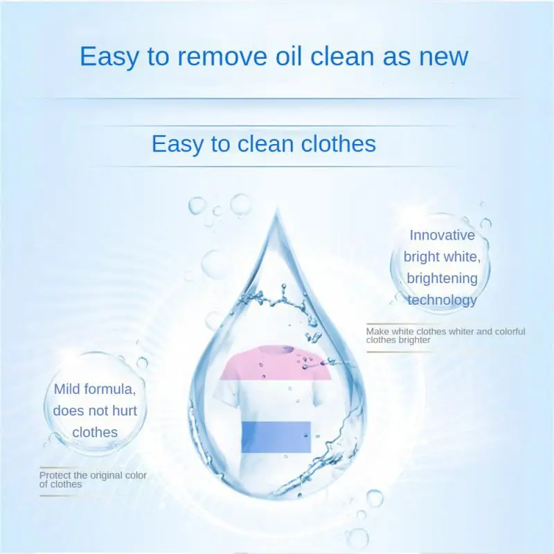 Material Cleaning Active Enzyme Clothing Decontamination Laundry Stain Remover Portable Active Enzyme Cleaning Agent For Clothes stain remover spray