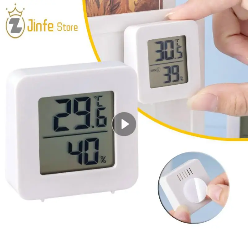 

Mini LCD Digital Thermometer Hygrometer Indoor Outdoor Temperature Home Hygrometer Gauge Sensor Temperature Humidity Meter Tool