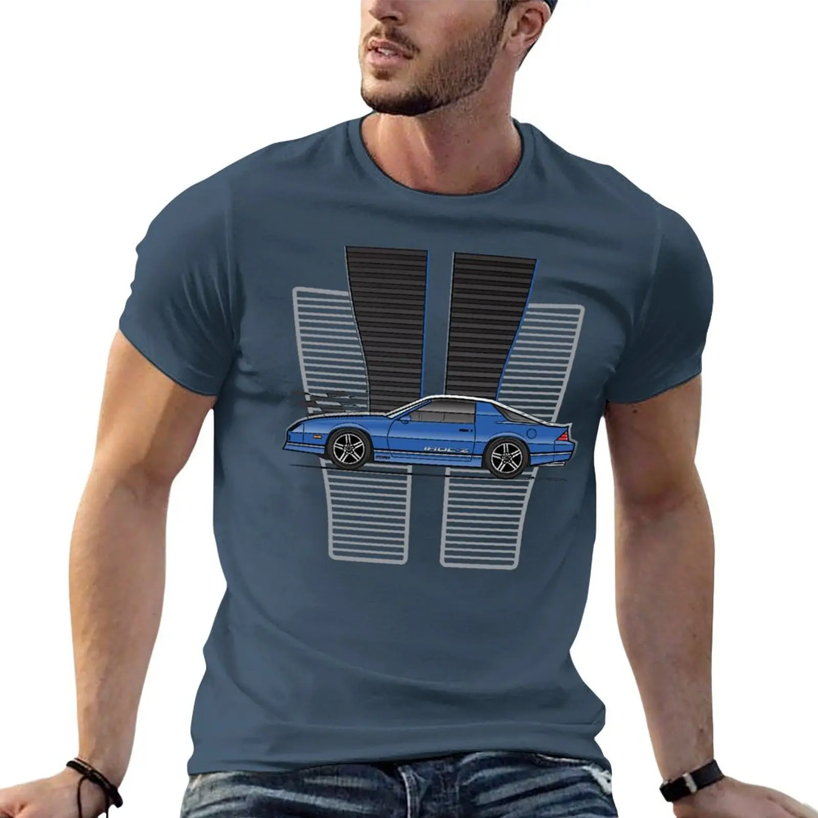 

Blue Iroc T-shirt cute clothes summer clothes oversizeds men graphic t shirts