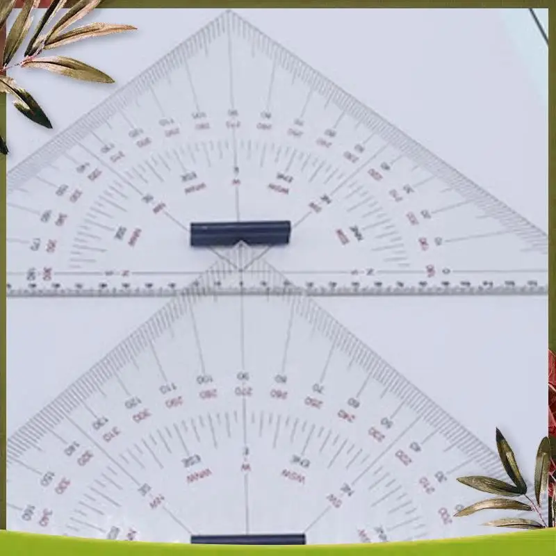 선박 도면용 새로운 차트 그리기 삼각형 눈금자 300Mm 거리 측정 교육 공학용 대규모 삼각형 눈금자