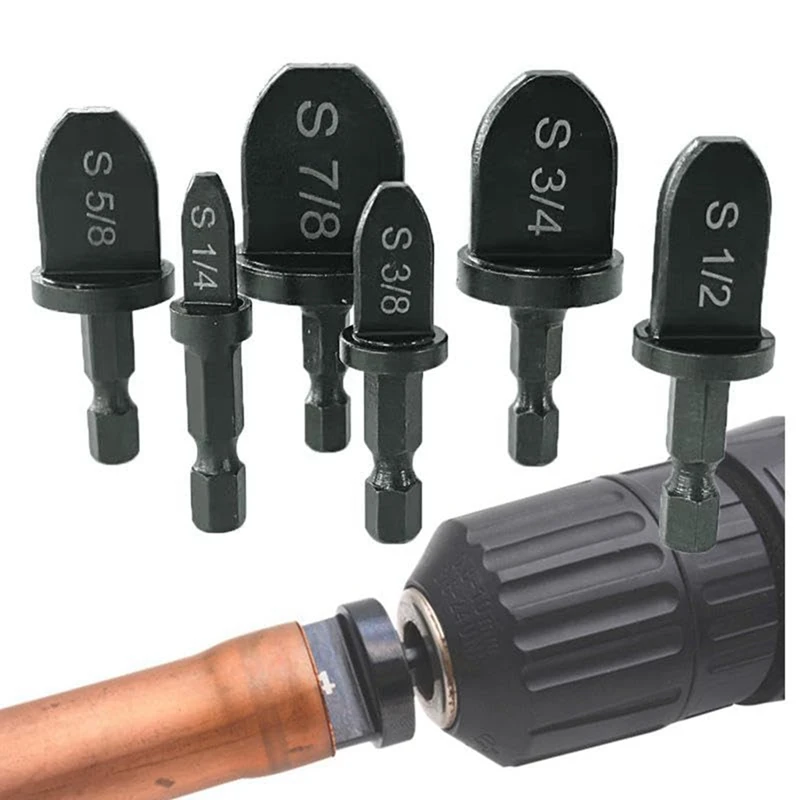 HVAC Swage Tool Air Conditioning Tool Kit Air Conditioner Copper Tube Expander Swaging Drill Bit Copper Pipe Swage