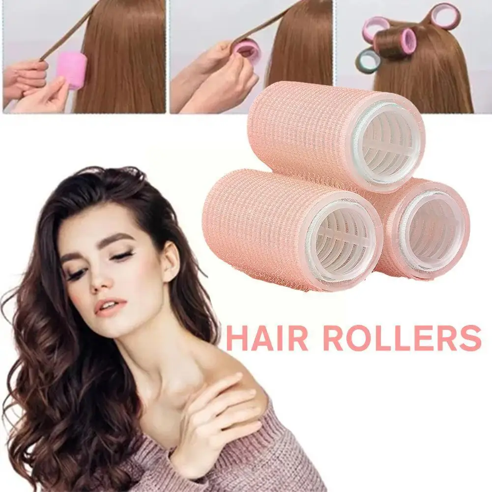 6/9 pieces of air bangs artifact curler fluffy hair self adhesive stick
