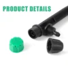 10/30Pcs Adjustable Spiked Sprinkler 8 Hole Bracket Dripper Garden Lawn Potted Flower Watering Irrigation Droplet Staked Emitter 3