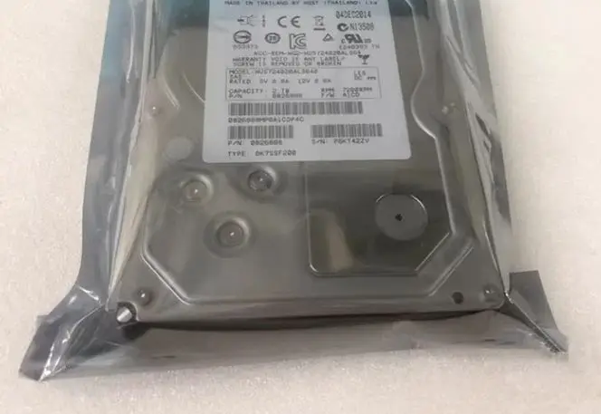 For HUS724020ALS640 SAS 2T 7 2K 3 5 server hard drive