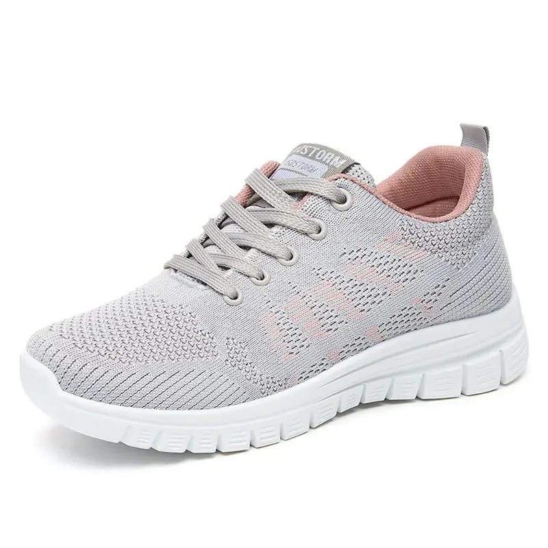 

2023 Women Sport Shoes Fashion Platform Sneakers Ladies Spring Winter Running Shoes Woman