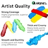 Marie's 5pcs 100ml/3.38oz Red Colors Acrylic Paint Set for Models,Craft,DIY,Rock,Glass,Painting,Canvas,Eggs for Adults, Artists 3