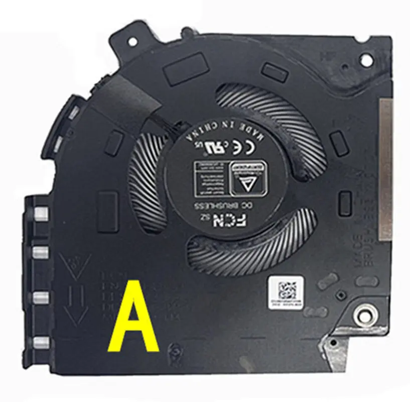 For Dell Alienware X15 R1 Cooling Fan P111F P111F001 RTX30 NS75C39 20L03 NS75C38 20L02 07M2CV 02H5HD 082VD4 0V0G61 laptop Fan