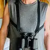 Universal Binoculars X-Shaped Harness Strap Shoulder Straps Dua l Camera Harness Adjustable Shoulder Straps Camera Chest Strap 4